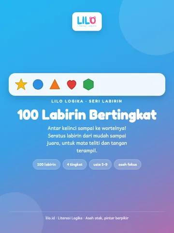 100 Labirin Bertingkat